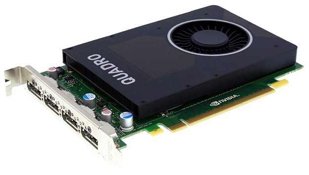 NVIDIA Quadro M2000 4GB (TS500 KP GPU) 1118P